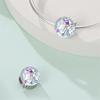 Fit 925 Silver Charms Beads Rainbow Horse Heart Shaped Charms For Women Fine DIY Birthday Jewelry Gifts