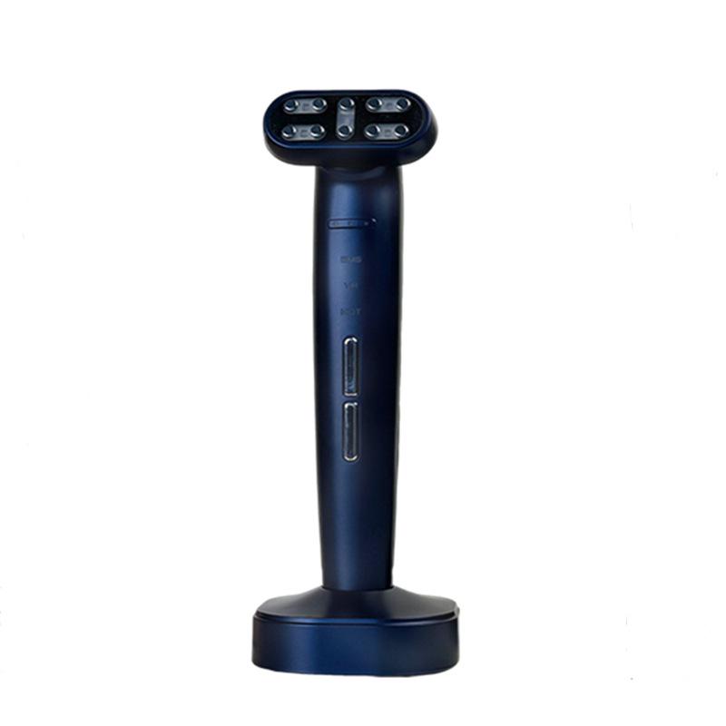 EMS Microcurrent Eye Massager for Dark Circles with Heat Therapy