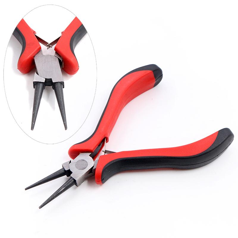 1 Peça Ferramentas Manuais Multifuncionais Alicates para Joias Equipamento Alicate de Corte de Ponta Redonda para Fio para Acessórios de Fabricação Artesanal