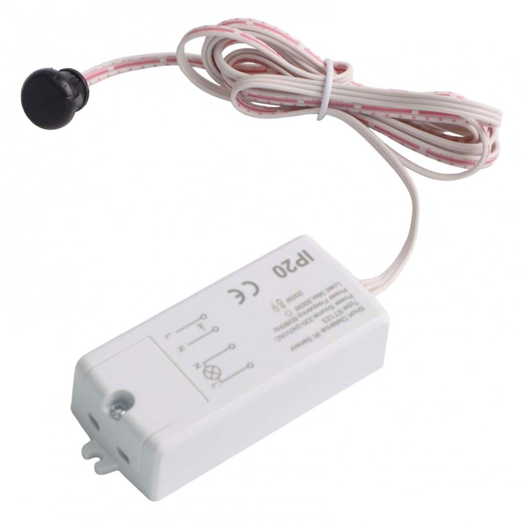 Motion Sensor Control Switch for Cabinet Lighting Compact and Efficient Design