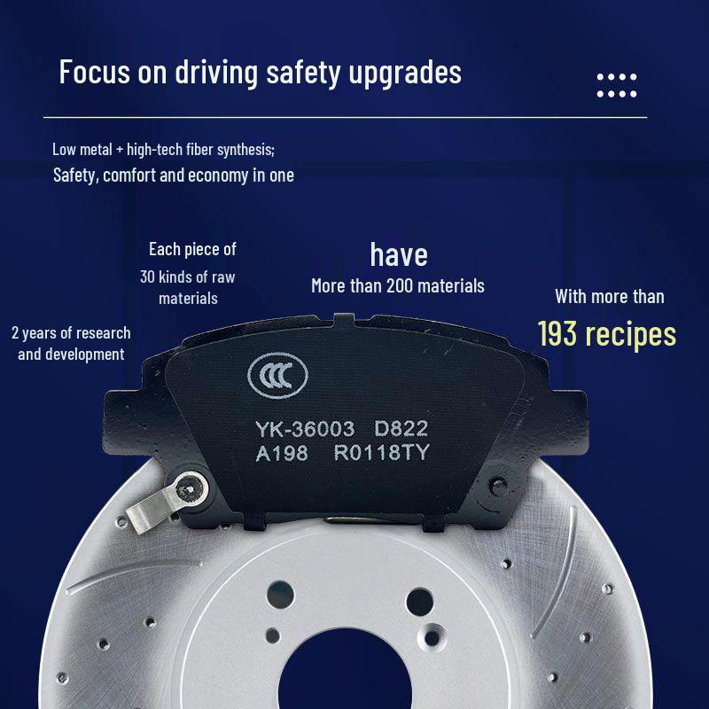 Toyota Highlander Ceramic Brake Pads - Front & Rear for 2.0T/2.7L/3.5L Models