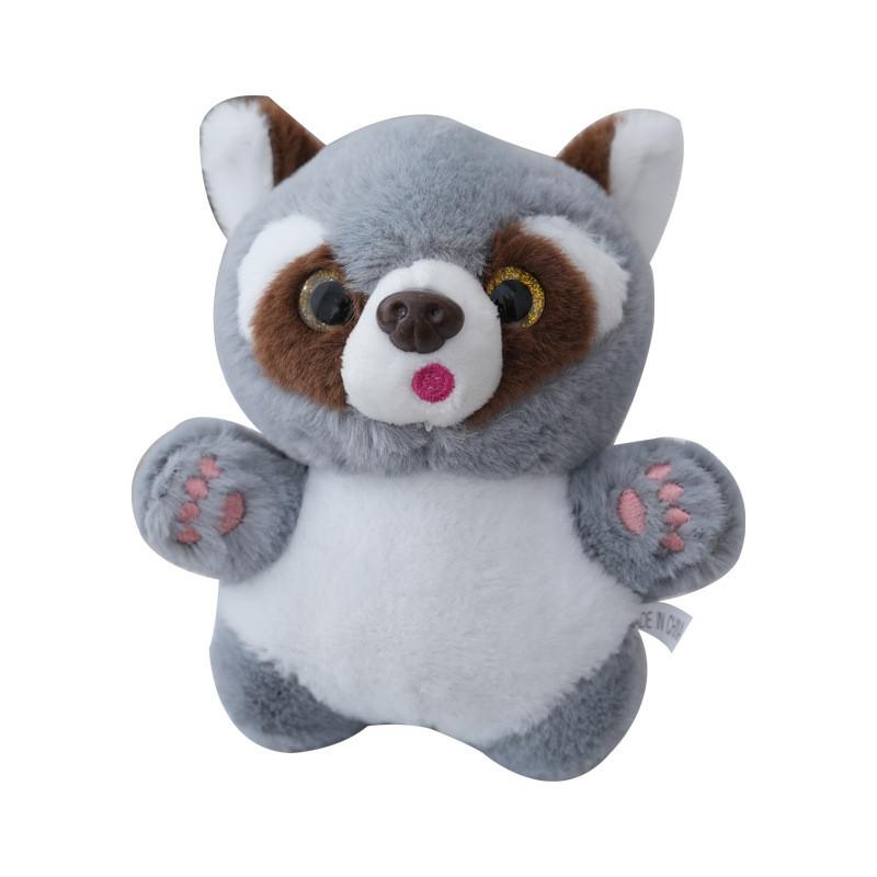 Adorable Little Raccoon Keychain Plush Cute Bag Charm Boutique Mini Gift Blind Box