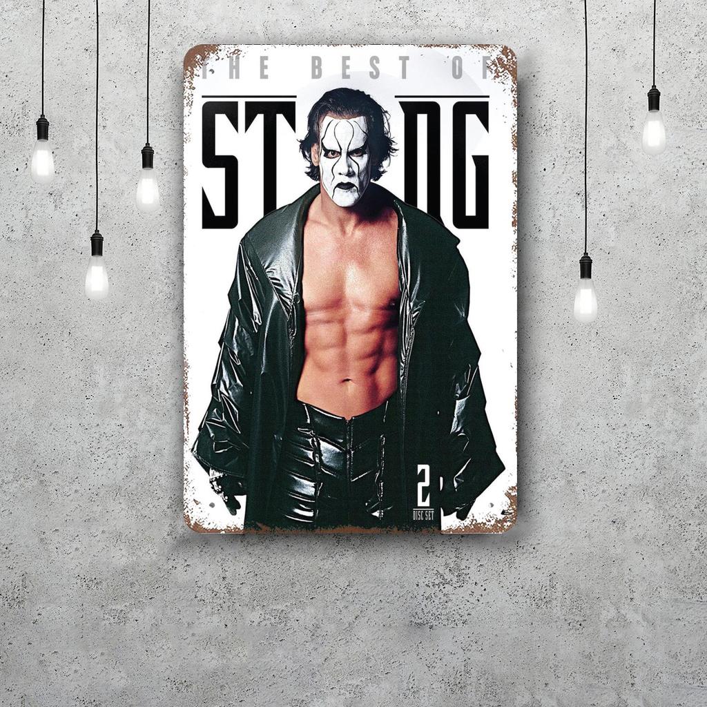Sting Classic Poster Rusty Metal Plaque Retro Decorative Plate Bar Man Cave Garage Club Metal Sign Wall Decoration