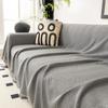 Simple Herringbone Sofa Cover Towel Non-Slip All-Inclusive Dustproof Cushion Cloth Four Seasons Universal Sofa Cover