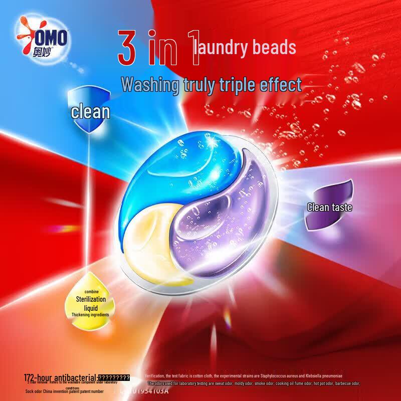 OMO Relaxing Lavender Laundry Pods & Lemon Soap Set