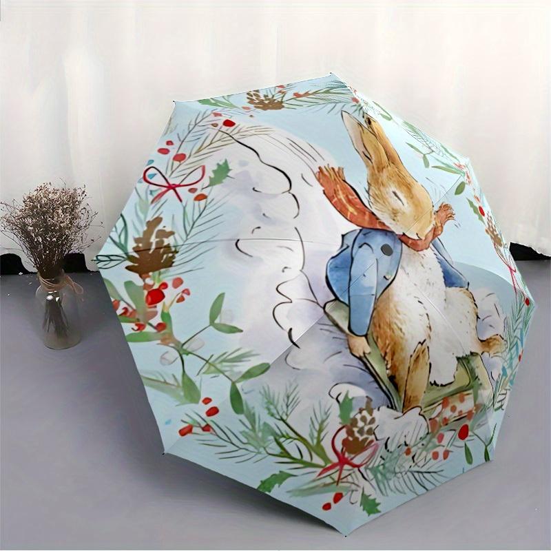 Peter Rabbit Automatic Open/Close Umbrella - Compact Travel Umbrella,  Ideal Gift, Outdoor Accessory, 109