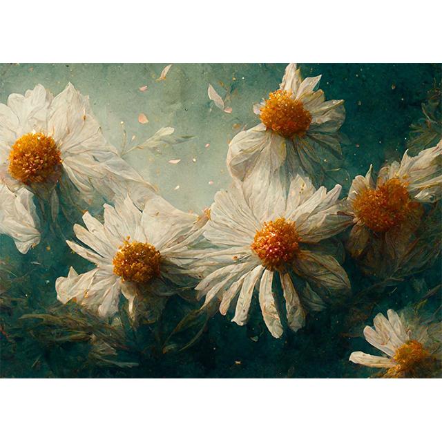 Abstract Flower Surrealism Artist Prints Poster Canvas Painting Modern Wall Art Pictures For Living Room Bedroom Home Decoration