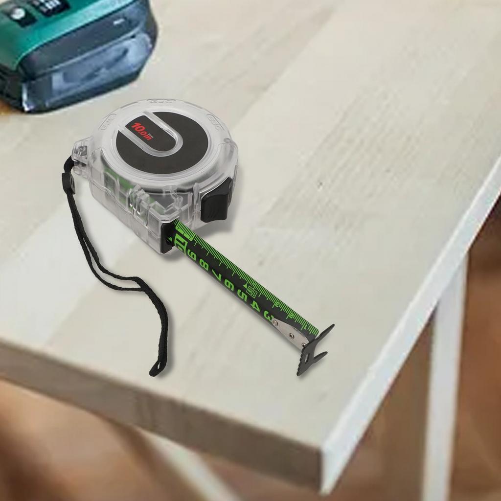 Innovative Design High Visibility Stainless Steel Measuring Tool 10M 25M