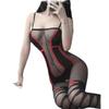 Seductive Rabbit Silk Bondage Lingerie Set: Open Crotch, Tearable Bodysuit with Garter and Stockings