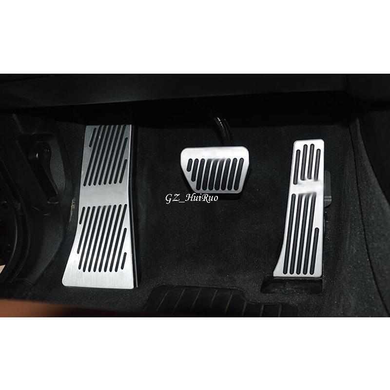 Car Accessories AT Accelerator Brake Foot Rest Pedal Pads For 2008-2014 2015 2016 2017 2018 BMW X5 X6 Series E70 E71 E72 F15