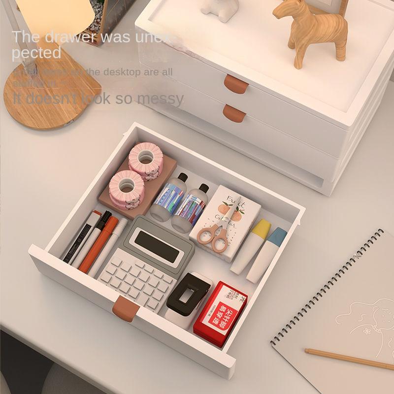 Creative Multi-layer Desktop Storage Box, Drawer Rack, Office Student Dormitory Artifact On The Desk Desktop Organizer