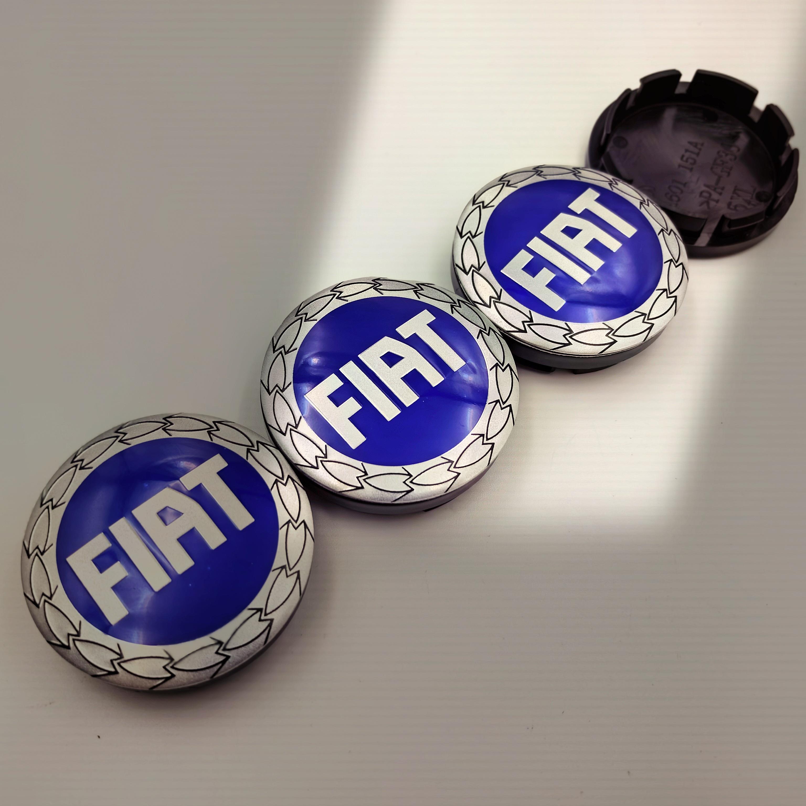 

4pcs 56mm 5.6cm fiat logo car Wheel Center Hub Cap auto Rim refit dust-proof badge cover styling accessories for fiat 500 Abarth 4pcs