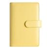 Macaron A6 PU Leather Binder & Cash Budget Notebook