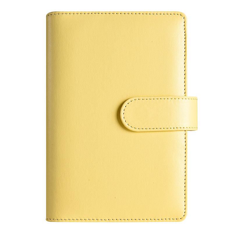 Macaron A6 PU Leather Binder & Cash Budget Notebook
