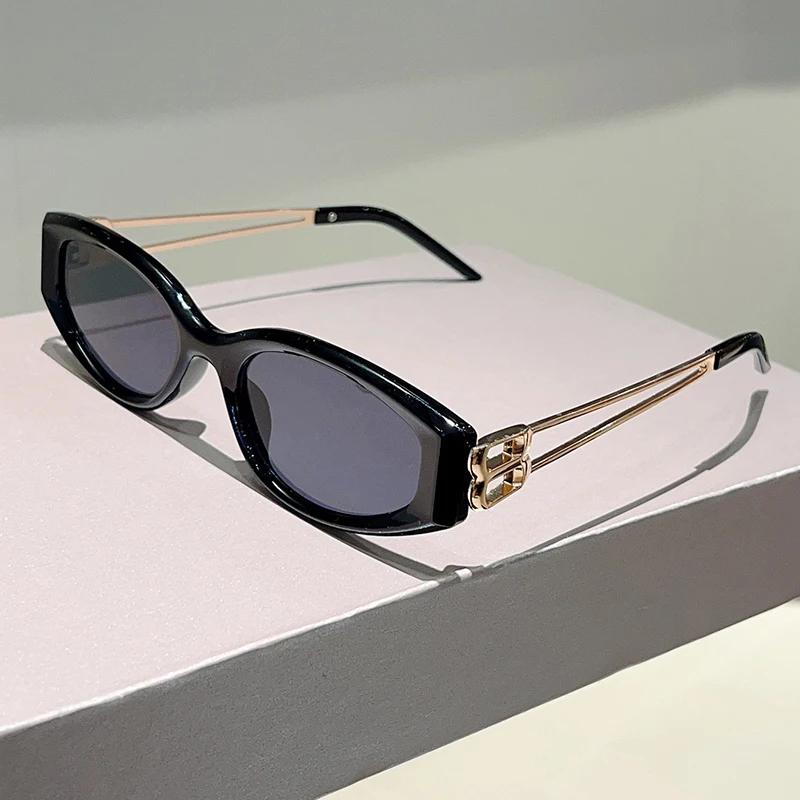 Oval Sunglasses Women  New Fashion Vintage Outdoor Decor Shades Ladies Trendy Luxury Brand Design Casual Sun Glasses