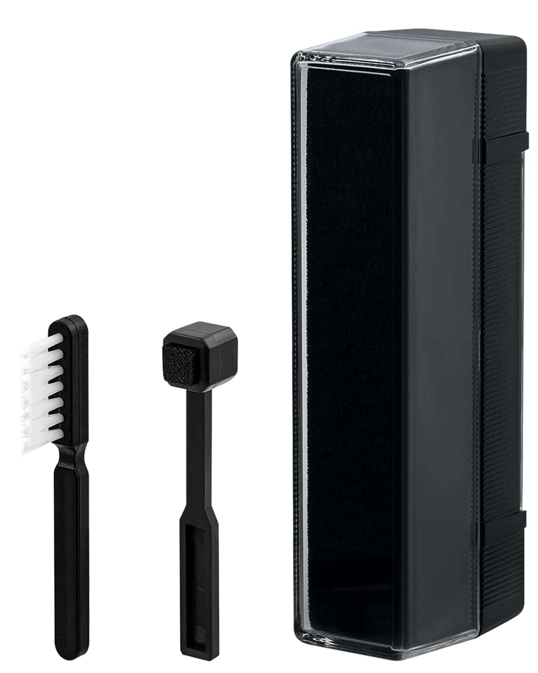 

Record Cleaner Includes a velvet surface dust removal an needle and a maintenance Improves sound reduces and features a acrylic storage Easy to An
