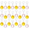 Trendy Basketball Keychains Stylish PU Sponge Pendant Keyrings Supplies for Party Favor and Sports Lovers Daily Use