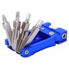 20 In 1 Multifunctional Bike Chain Cutter Portable Aluminium Alloy Bicycle Repairing ToolBlue