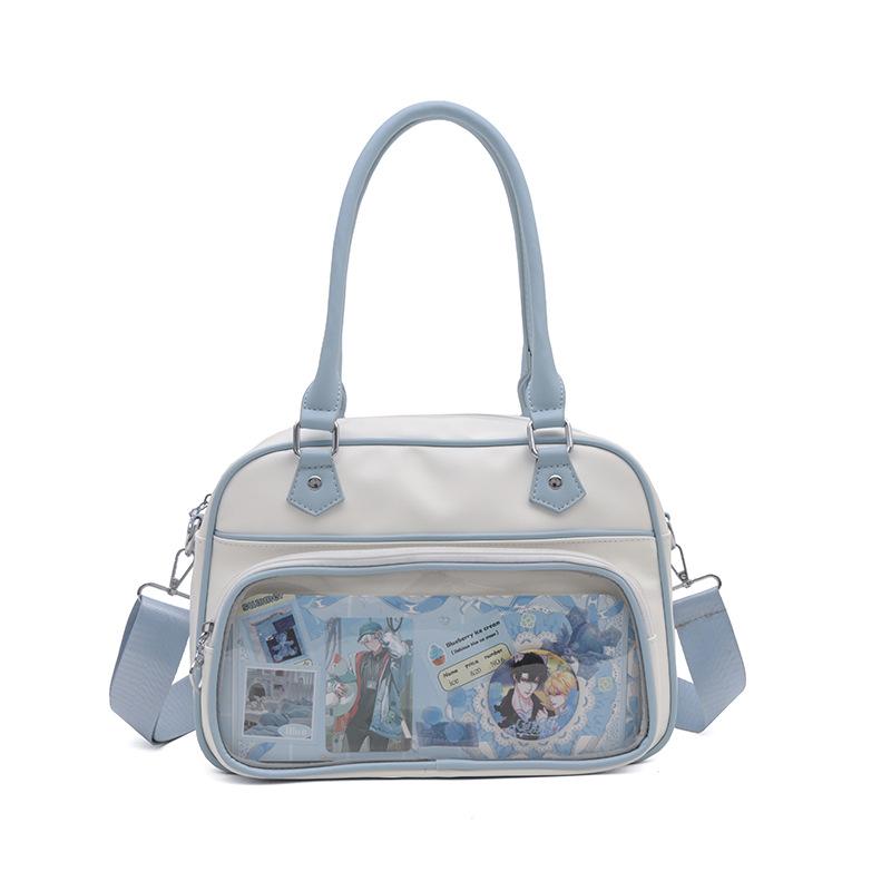 New Original Design Y2K Spicy Girl Ita Bag Large Capacity Commuting Diagonal Cross Bag, Cute Ulzzang Single Shoulder Handbag