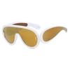 Big Frame One-Piece Sunglasses Sunglasses Futuristic Punk Hip Hop Outdoor Sunglasses