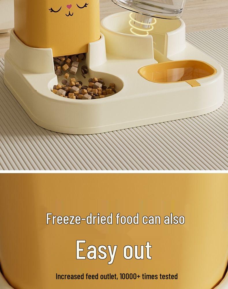Automatic Pet Feeder and Water Bowl for Cats and Dogs