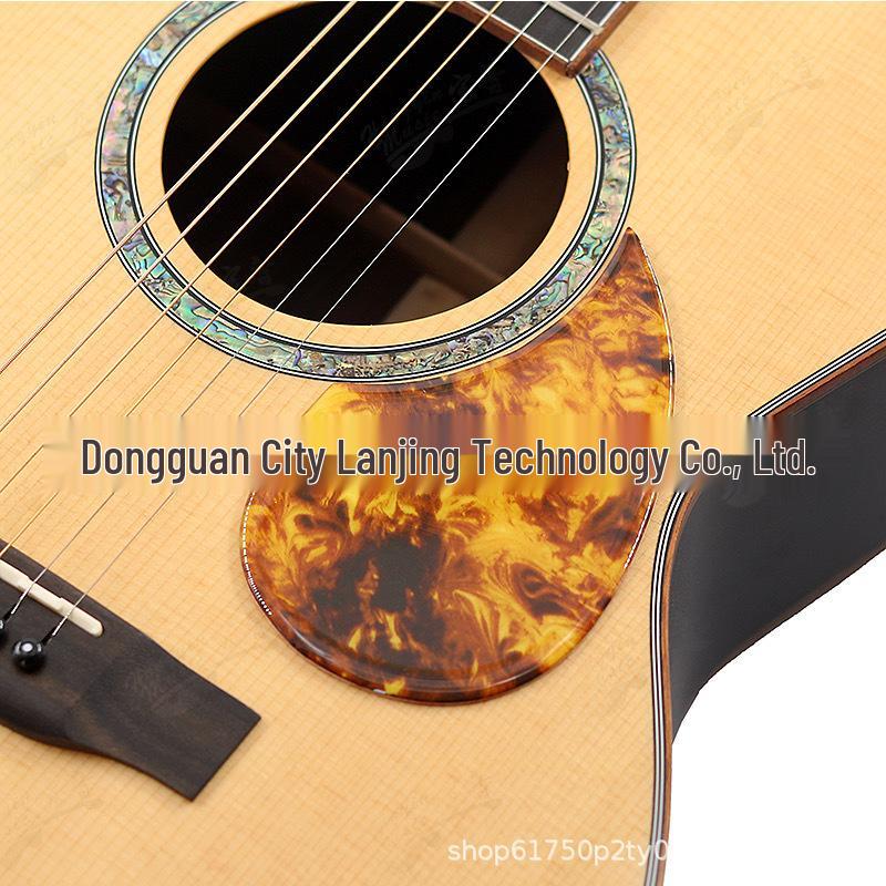 Thick Adhesive Pickguard for 40/41 Acoustic Guitars - Anti-Scratch Protective Sticker, 2mm