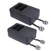 Backseat Arm Rest Console Box Automotive Arm Rest Organizer with Cup Holder 2 Row Backseat Center Console for SUV Truck Sedan