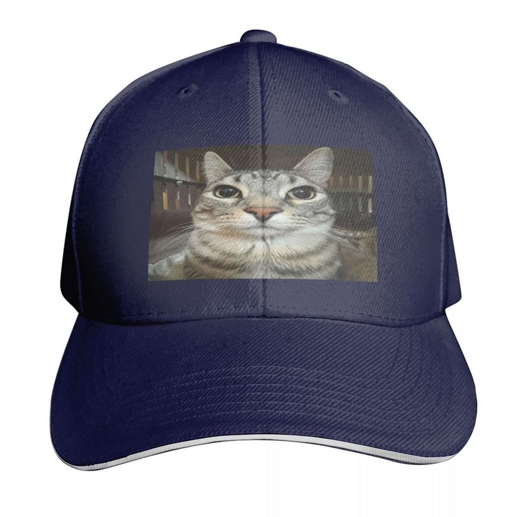 Cat looking directly at you Baseball Cap sun hat western Hat Hat Unisex For The Sun Hood Women Unisexs