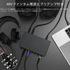 ESWN DNXB USB Audio 2 48V Phantom for and Compatible with Interface, Inputs/2 Outputs, 24-Bit/192kHz, Power, Plug-and-Play, Recording, Songwriting,