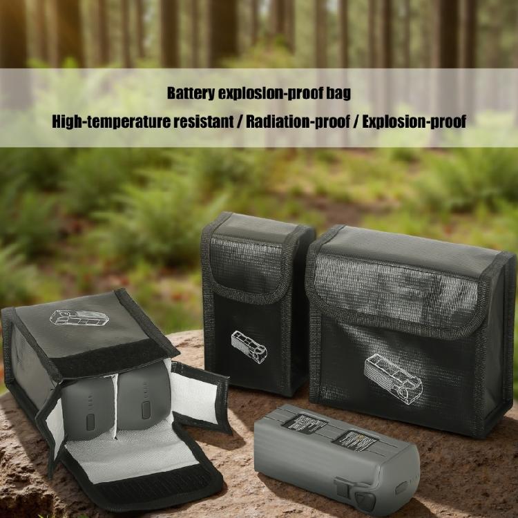 Battery Portable Carrying Case For Drones Battery Storage Bag Battery Safety Bag Heat Resistant Replacement
