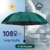 Large Manual 4-Fold UV Protection Umbrella
