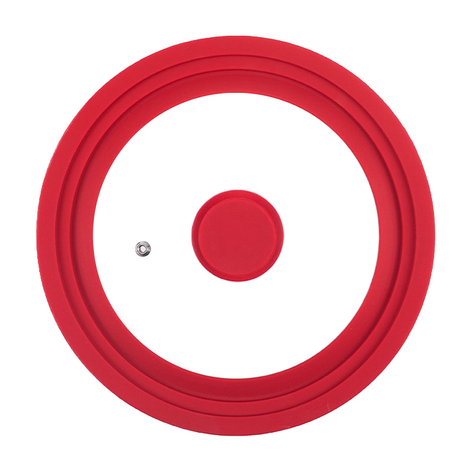 

Стеклянная верхняя крышка Детали для посуды Кухонные принадлежности Крышки Силиконовый ободок Универсальная крышка Крышка для кастрюли Крышка для сковороды Сковороды Вок