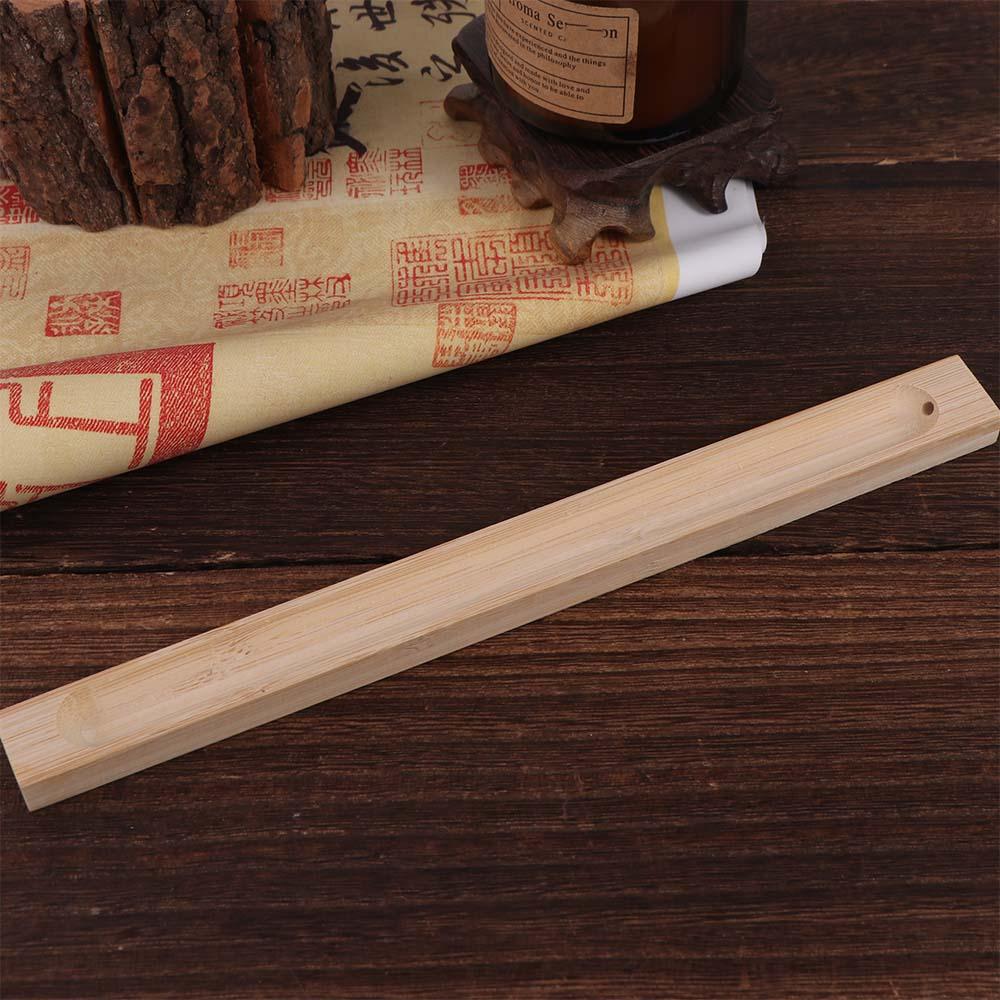 Natural Incense Stick Holder Bamboo Incense Ash Catcher Bamboo Board Incense Holder  Aromatherapy