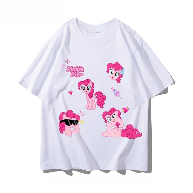 2026 summer new Little Pony animated series Briq Yunbao related products shortsleeved Tshirt for both Unisex and Women