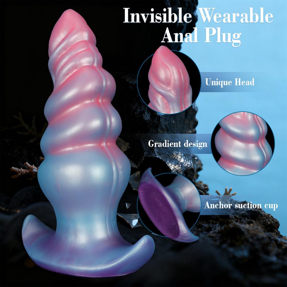 Anal Sexspielzeug, Analplug für Männer und Frauen, Silikon Buttplug Trainer Set für Anfänger Analspiel