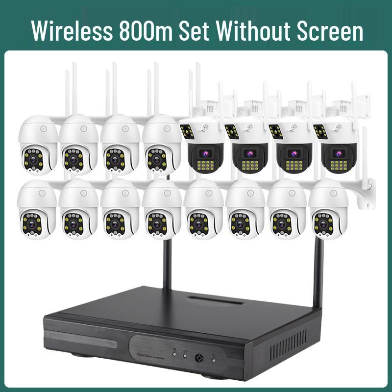 Wireless HD All-in-One Camera System for Home & Outdoor - No Wiring Needed