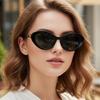 Women's Sunglasses - Unisex Retro Oval Cat-eye Sunglasses