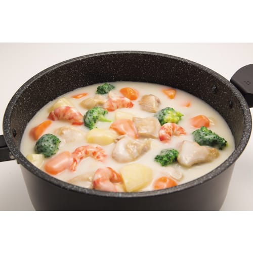 Kai Corporation KHS DW5646 Lightweight Two-Handled Pot, 26cm, Gas/Induction Compatible, with Lid, PFOA and PFOS Free