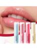 1Pc 4COLOR FRUIT CHANGE COLOUR LIP BALM. Reduce Lip Wrinkles, Prevent Peeling And Cracking. Moisturi