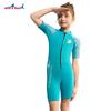 Kids Girls 1.5mm Neoprene Wetsuit Short Sleeve Full Body Diving Surfing Swimsuit Swimming Water Sports