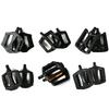 Light Weight Plastic Mountain Bicycles Pedals Ball Bearings Wide Flat Cycling Pedals Nonslip Road Bicycles Pedals Enduring
