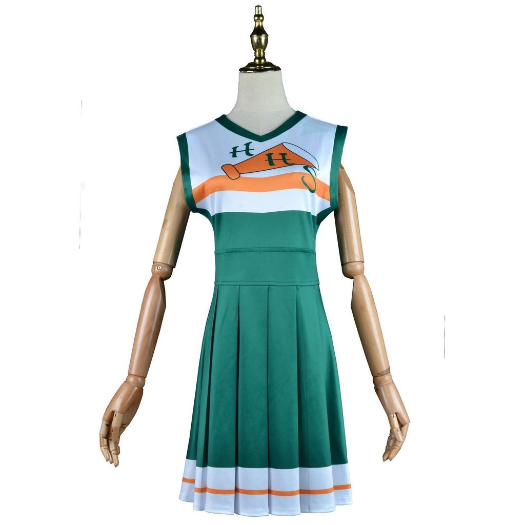 

Комплект костюма чирлидера Hawkins Tigers для косплея по 4 сезону сериала «Очень странные дела» Woman,L