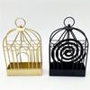 Nordic Style Iron Art Birdcage Mosquito Coil Holder Incense Shelf Home Mosquito Repeller Holder Ornament