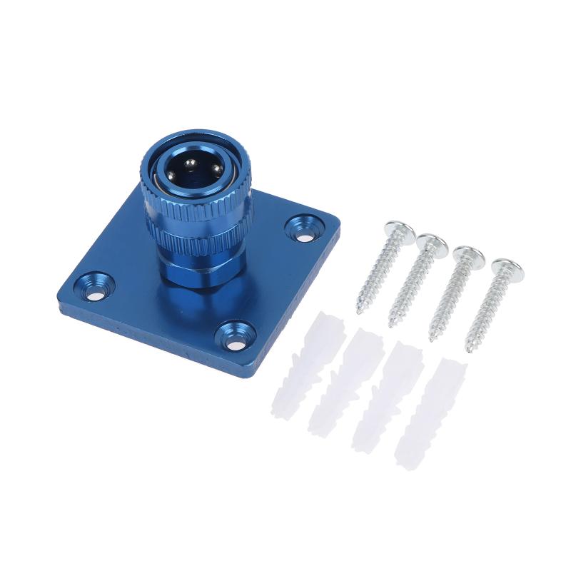 1/4 Quick Connect Aluminum Wall Mount Bracket Colorful Wall Holder For Car Wash Foam Cannon Bottle Storage Fixed Support Stand