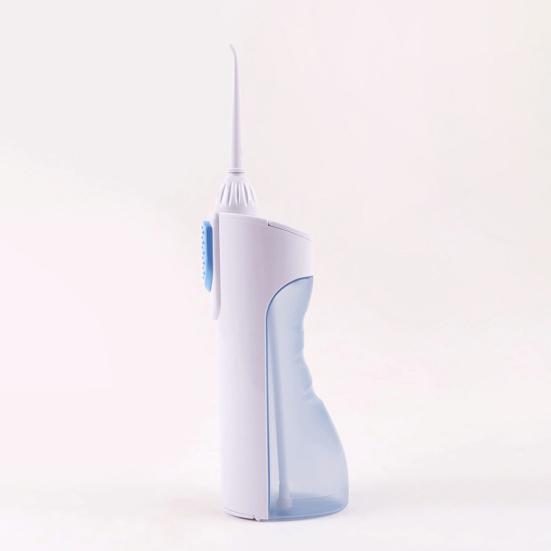 Elektronická vodní dentální nitěnka 200ML IPX7 Vodotěsné nastavitelné rovnátka Čištění zubů ústní irigátor Domácí cestování Přenosný ruční čistič zubů