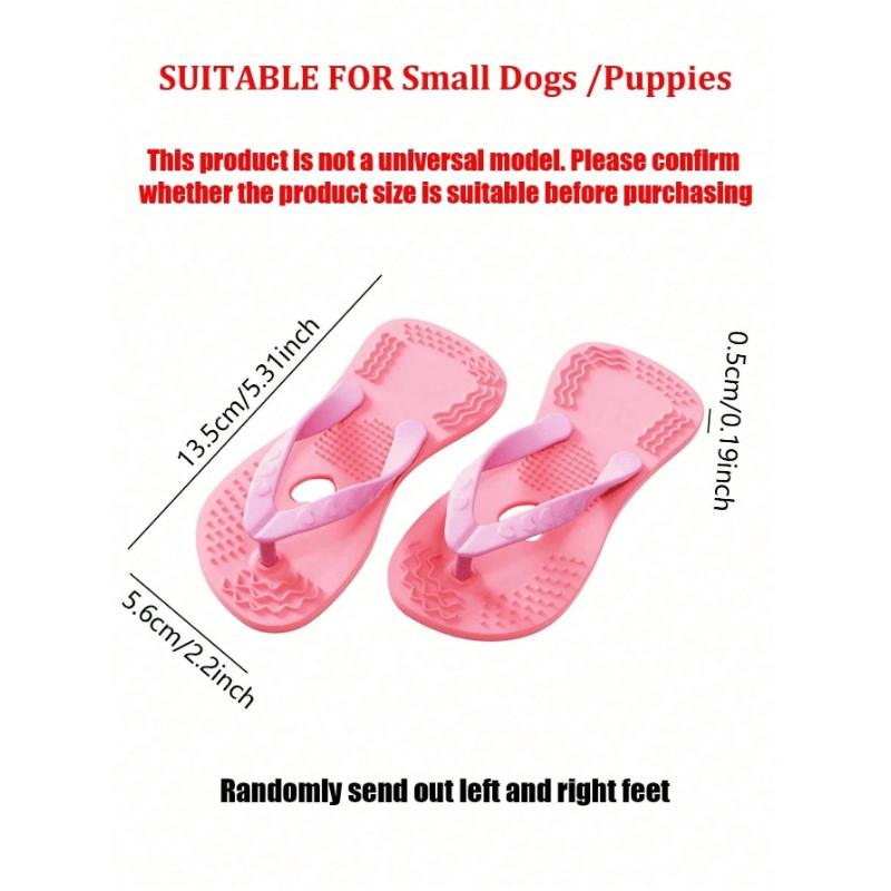 1 Jouet à Mordre en Forme de Pantoufle pour Chiots Uniquement Adapté aux Animaux de Compagnie, Jouets Résistants aux Morsures, Produits pour Animaux de Compagnie, Jouets pour Animaux de Compagnie Jouets en Forme de Pantoufle, Jouets pour le Nettoyage des Dents des Chiots