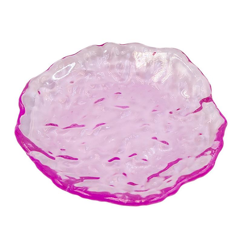 Nail Brush Holder Stand Organizer Case Cleaner Container Storage Box Tray Plate Rhinestone Glitter Display Nail Art Tools