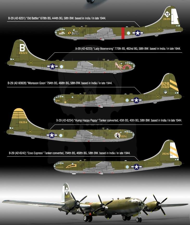 Acad-12517 usaaf b-29a old battler