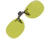 Japanese-made Polarized Clip-on Sunglasses, Small Size, Can Be Worn Over Eyeglasses, UV Protection, Ultra-lightweight, Flip-up Style, Unisex, Keeper