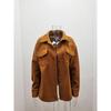 Autumn and Winter Women's Long-sleeved Temperament Solid Colour Lapel Button Tie Tweed Jacket